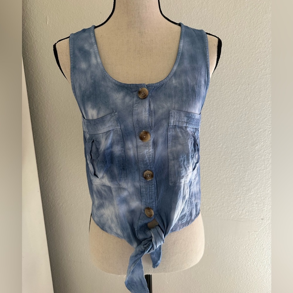 Japna tie-dyed tank top